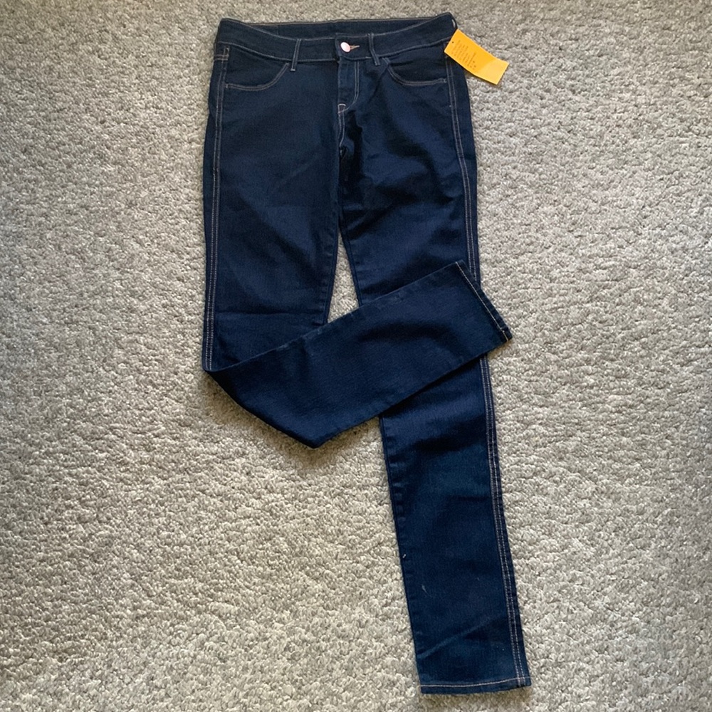 NWT H&M Dark Wash Skinny Low Waist Denim Jeans
